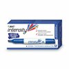 Bic Intensity Low Odor Chisel Tip Dry Erase Marker, Broad Chisel Tip, Blue, 12PK GDEM11 BLU